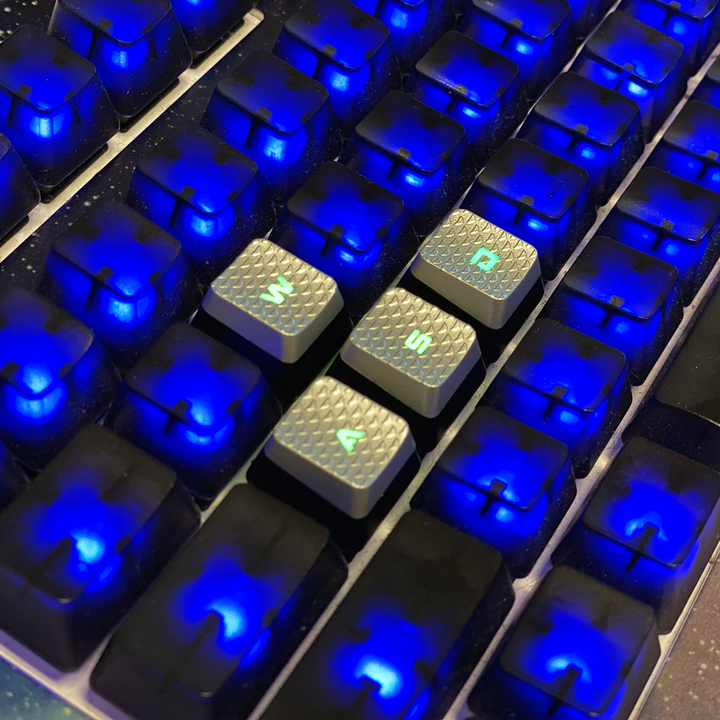 Das Keyboard WASD Keycap Set for Gamma Zulu Switches with Keycap Puller