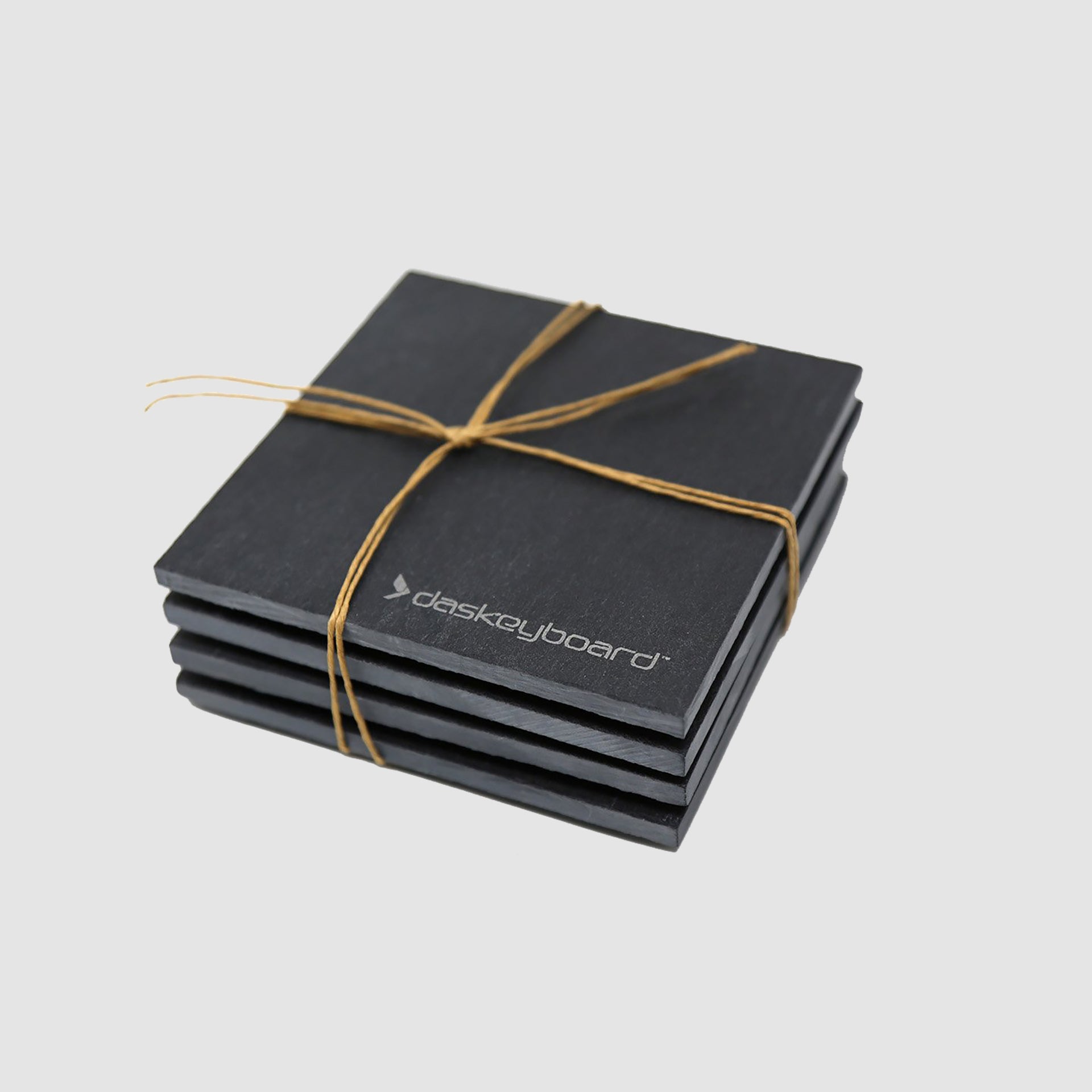 Das Keyboard 4-Piece Stone Coaster Set