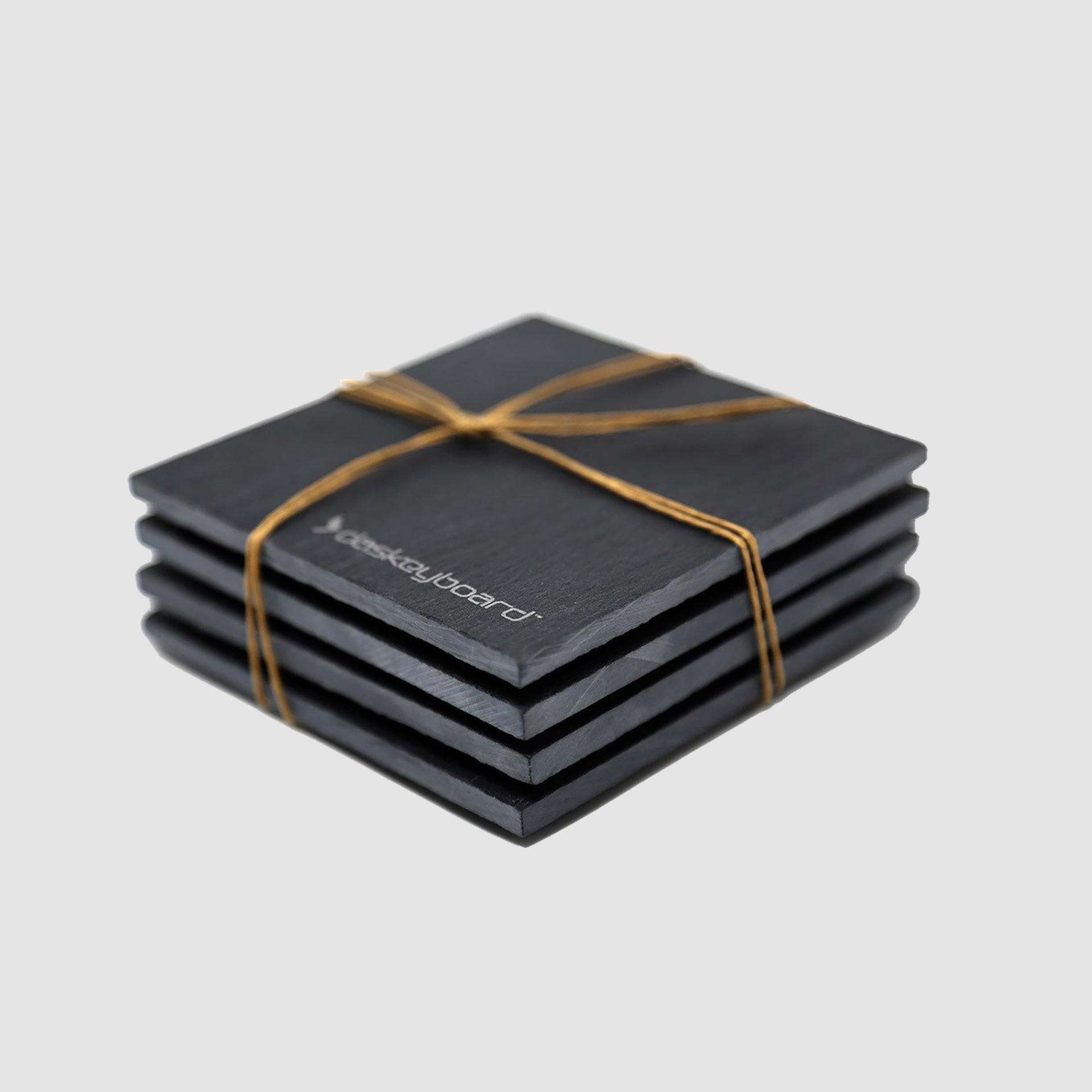 Das Keyboard 4-Piece Stone Coaster Set